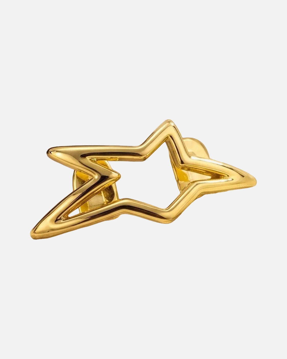 Open Star Grillz – cut-out star tooth grill, product photo on grey background