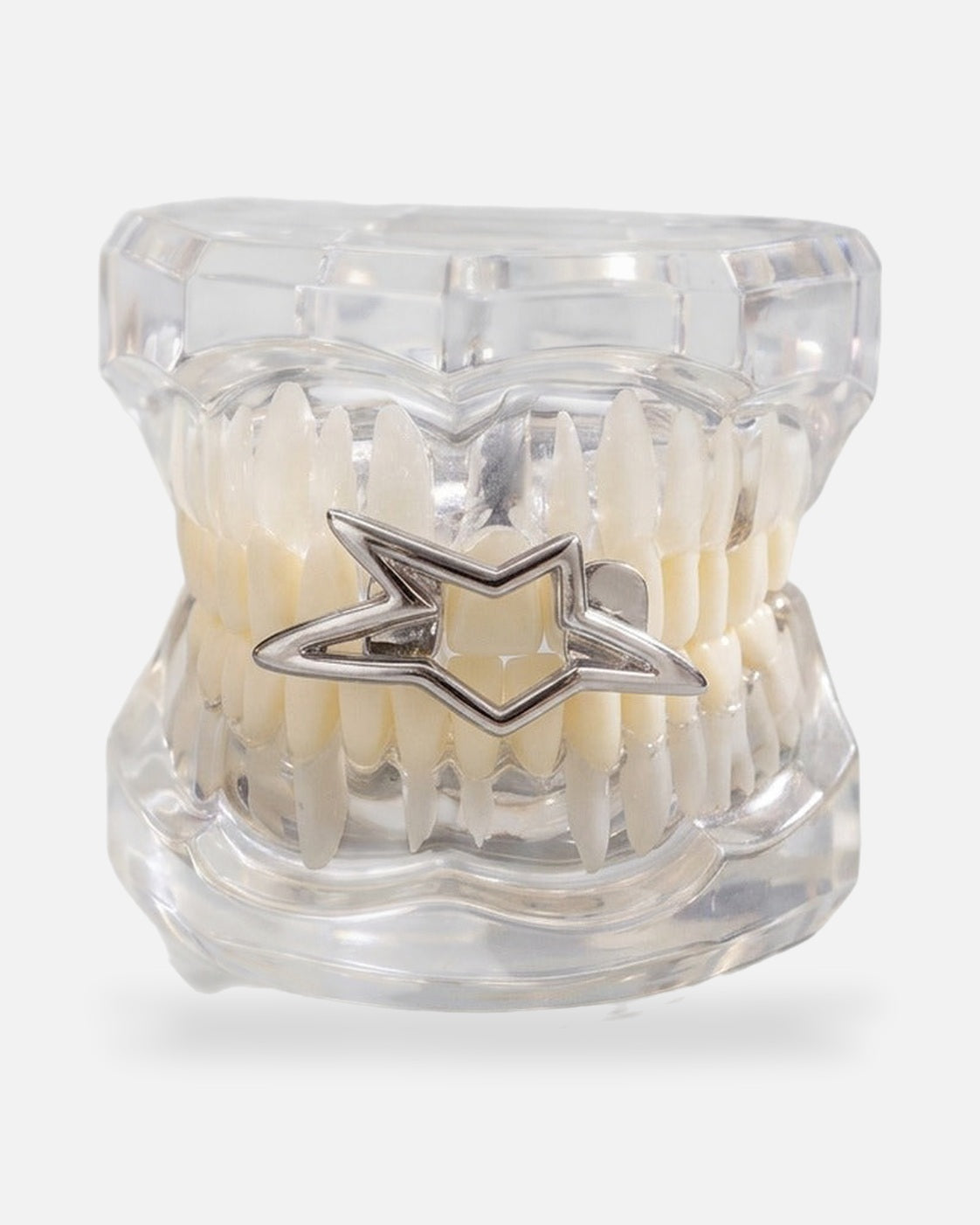 Open Star Grillz – cut-out star tooth grill, alternate view