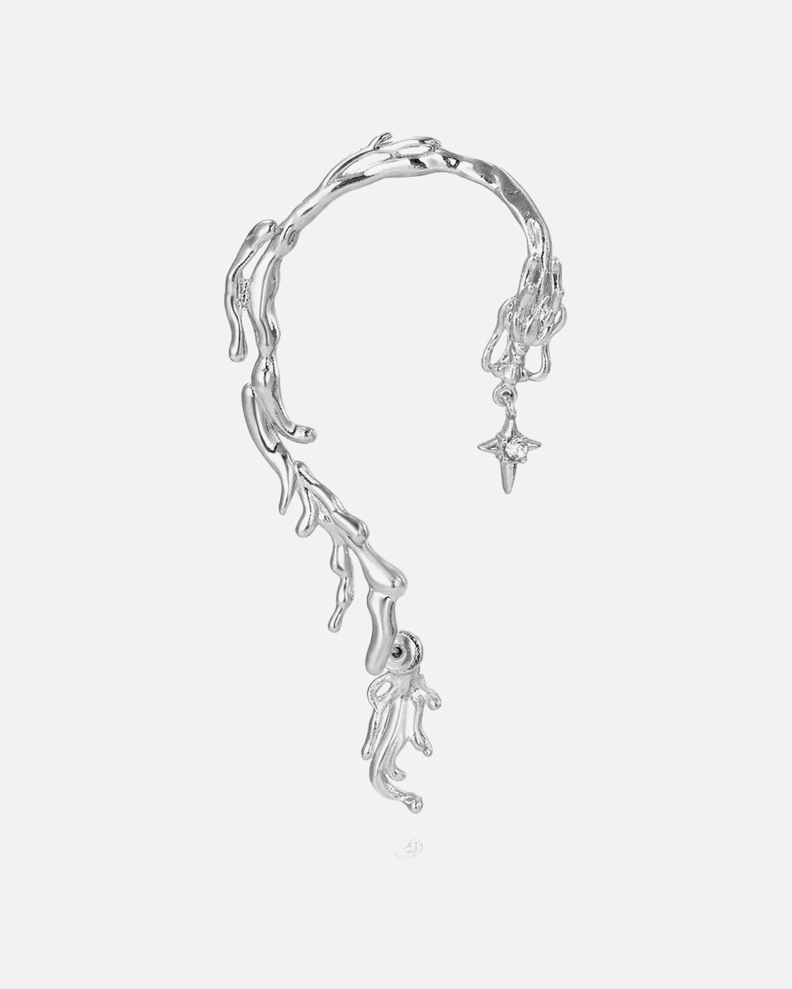 Dragon Ear Climber – Silver Right