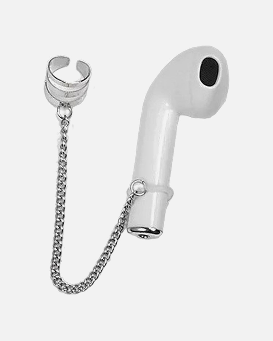 Earbud Chain Ear Cuff – Open Cuff