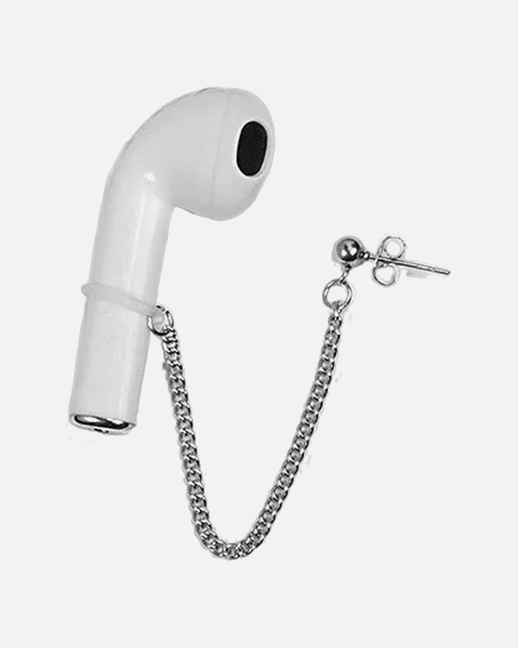Earbud Chain Ear Cuff – Stud