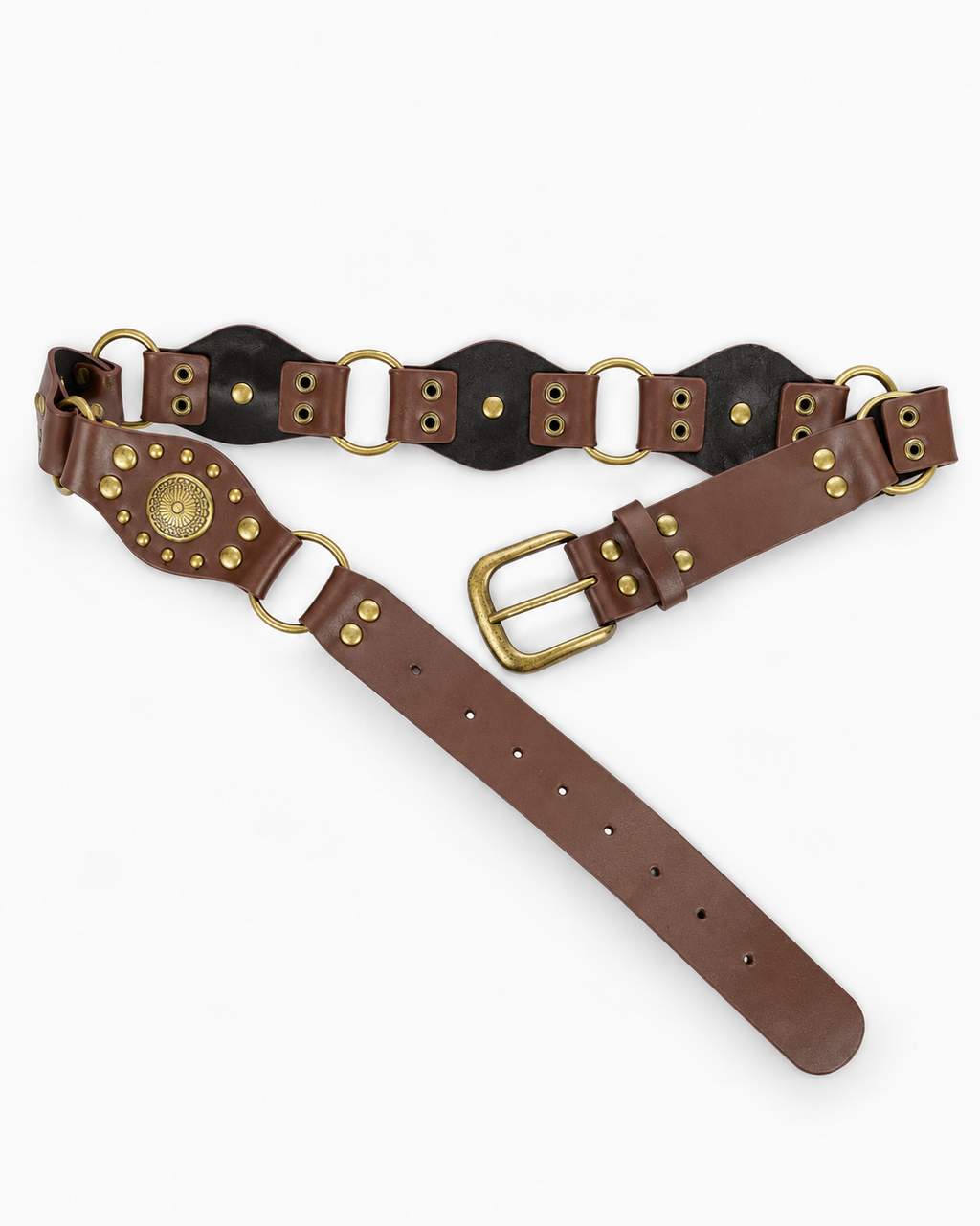 Vintage Studded Waist Belt