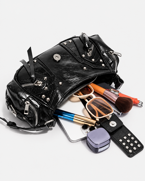 Punk Studded Shoulder Bag