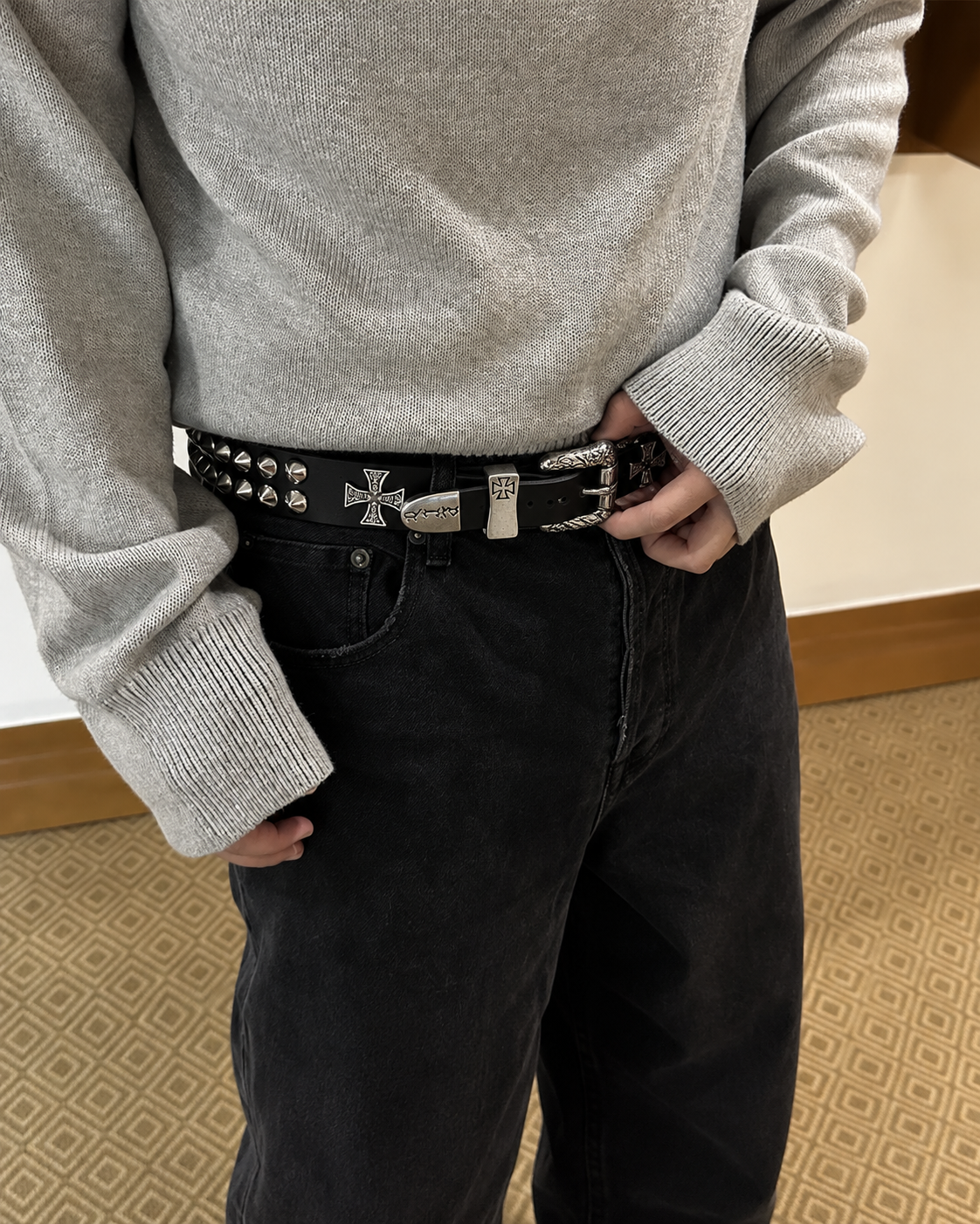 Punk Studded Belt
