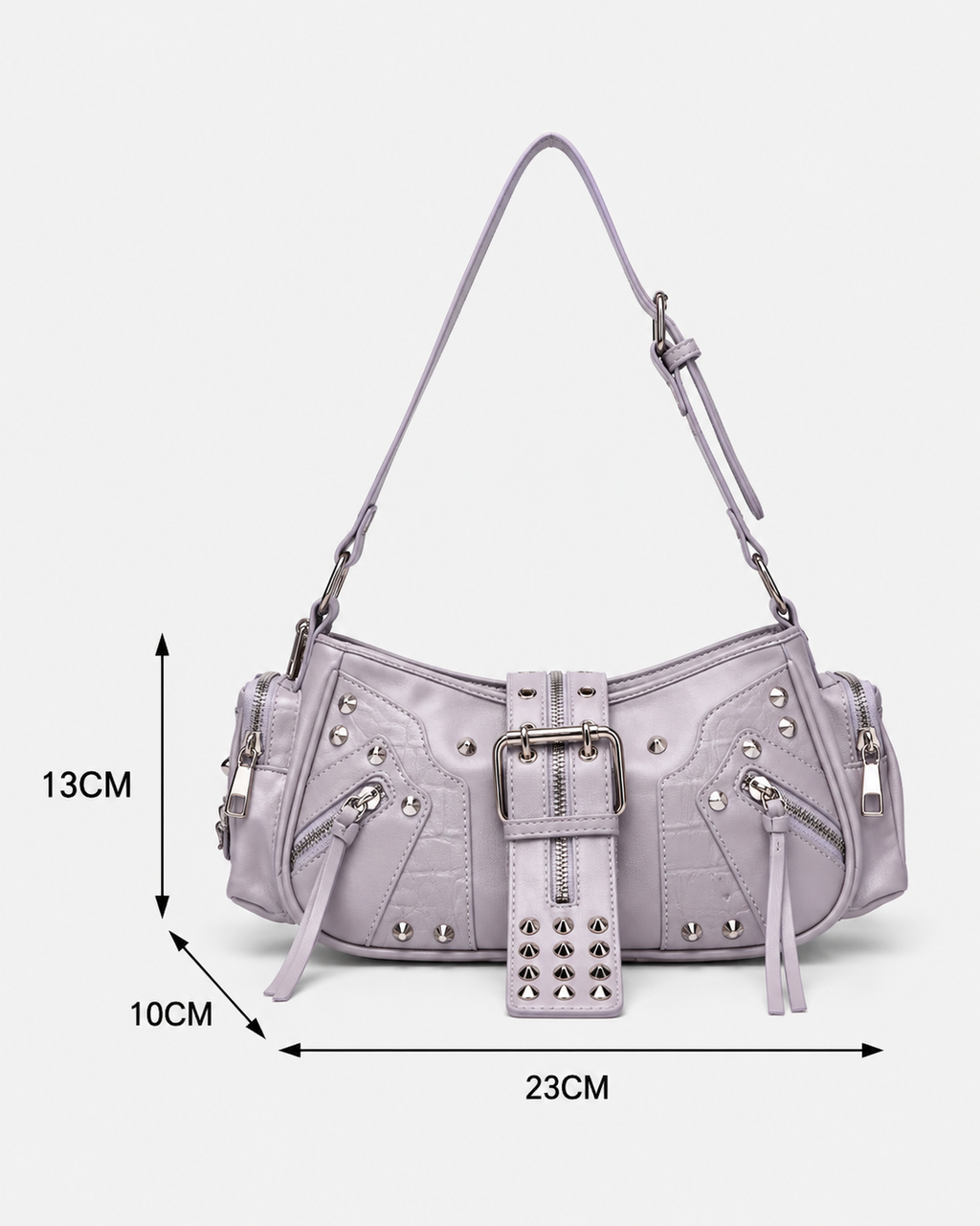 Punk Studded Shoulder Bag