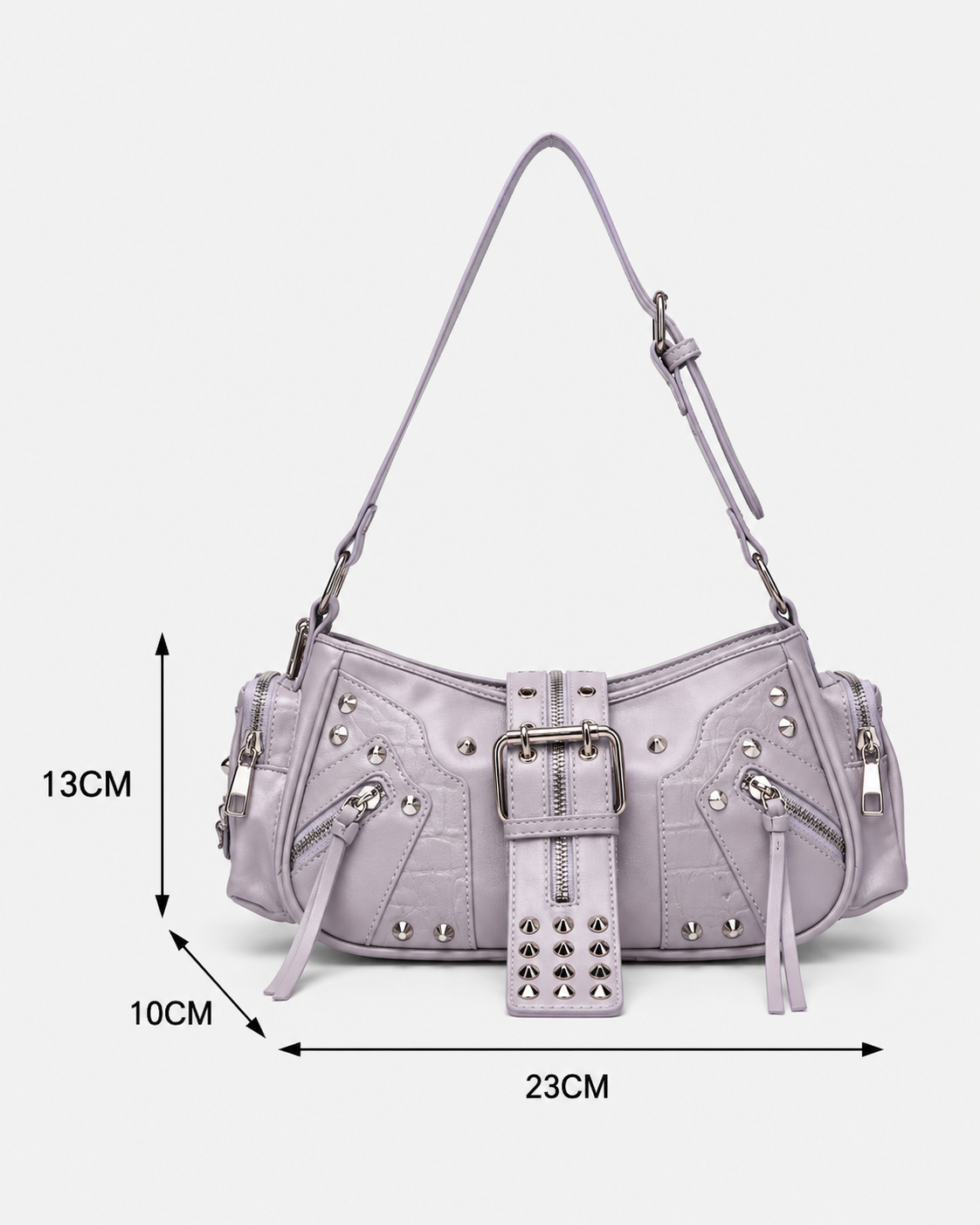 Punk Studded Shoulder Bag