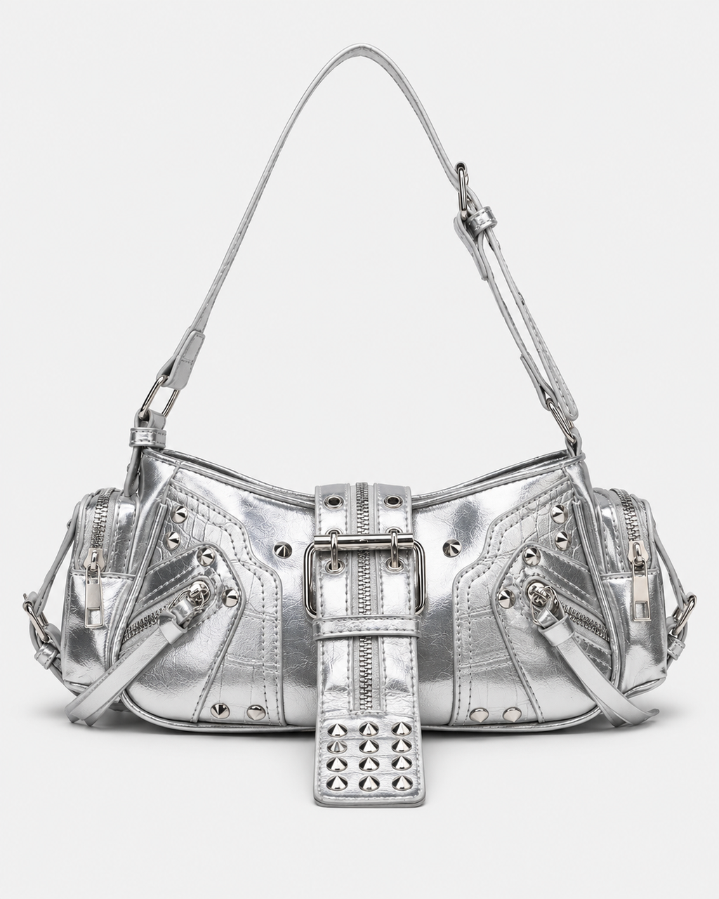 Punk Studded Shoulder Bag