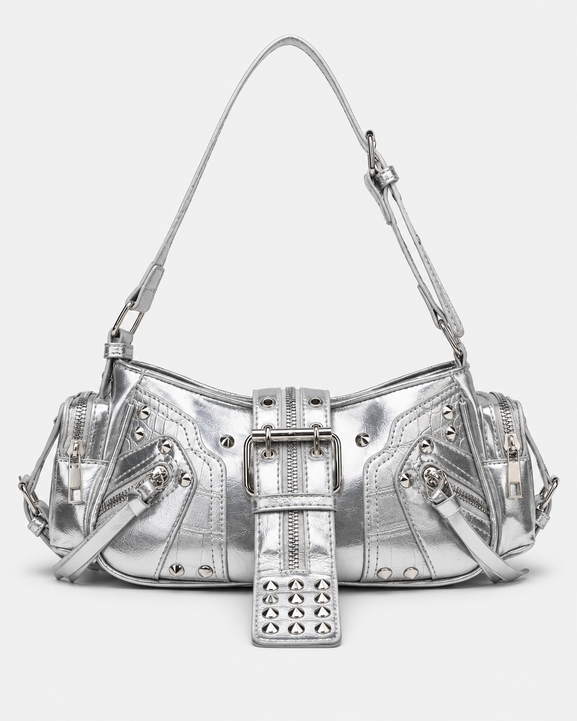 Punk Studded Shoulder Bag