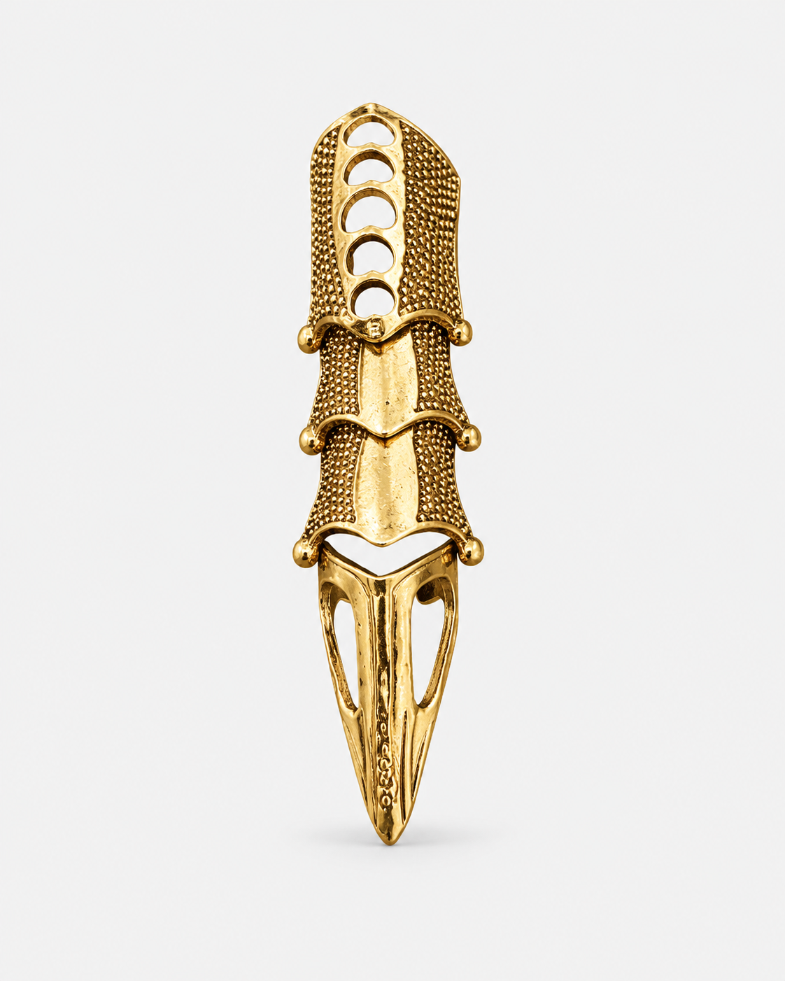 Armored Claw Ring
