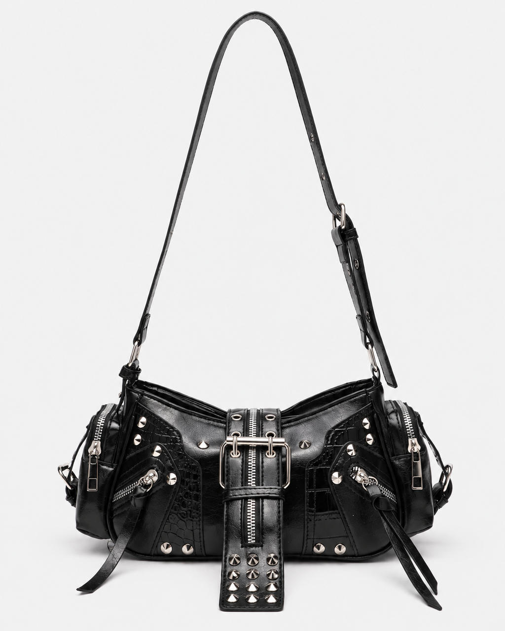 Punk Studded Shoulder Bag