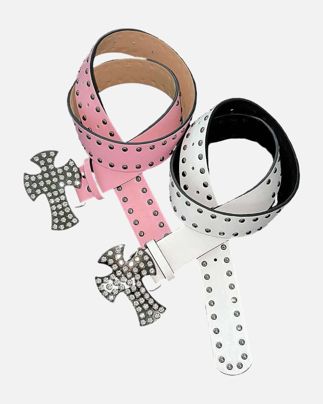 Rhinestone Cross Belt