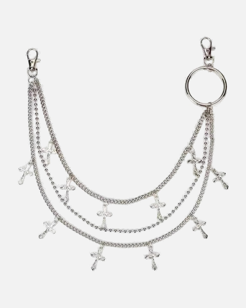 Cross Charm Pants Chain