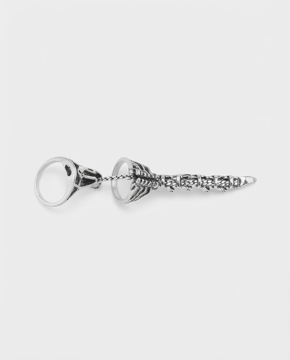 Skeleton Finger Claw Ring
