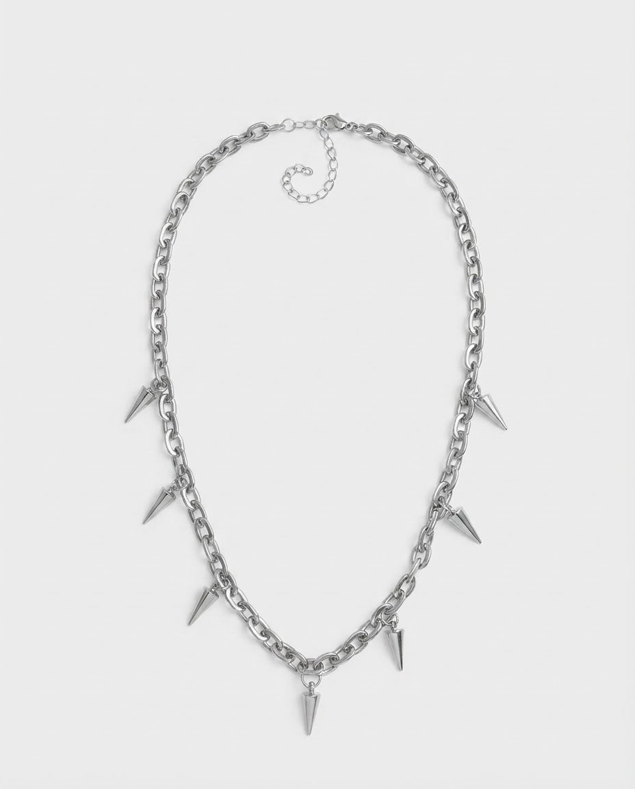 Spike Charm Choker