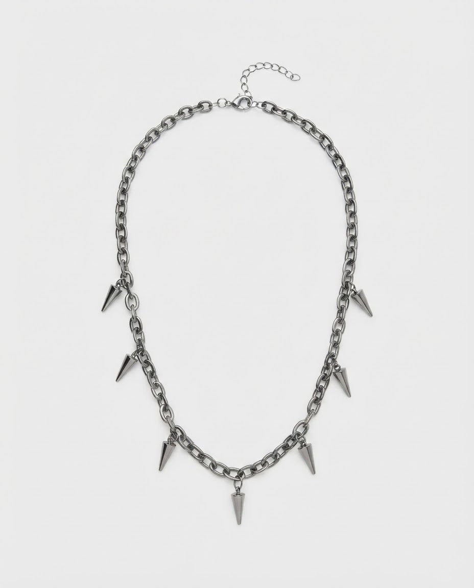 Spike Charm Choker