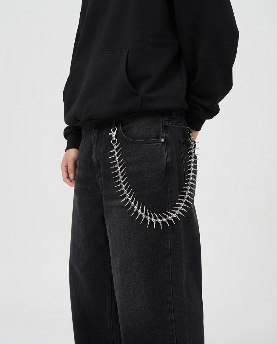 Fishbone Spike Pants Chain